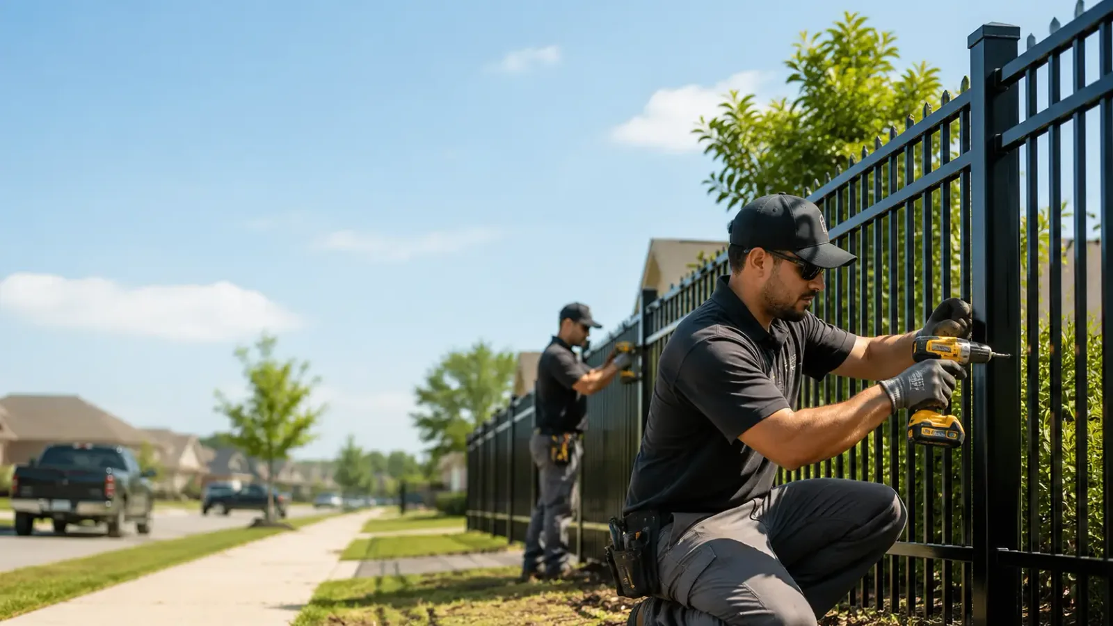 Metal Fence Installation in Lewisville, MN
